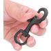 Nosii Stainless Steel Swivel Snap Hook - 75mm Black Bolt Accessory for Scuba Diving - Buy Online on SooperMarket.com