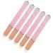 5pcs Glitter Crystal Lip & Eye Shadow Brush Set - Soft Portable Brushes for Lip Smudge & Under Eye Concealer Makeup - Travel Essentials - Buy Online on SooperMarket.com
