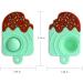 FATEORT Baby Teething Toy | Silicone Popsicle Shape Teether | BPA Free - Mint Green | Christmas Gift for Babies 6-12 Months - Buy Online on SooperMarket.com