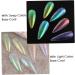 Chrome Nail Powder Nail Art Holo Powder Mirror Effect Pigment Glitter Body Face Decoration 6 Grids - Buy Online on SooperMarket.com