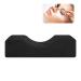 Lash Pillows for Eyelash Extensions Memory Foam U-Shape Eyelash Extension Pillow Comfortable Ergonomic Curve Neck Pillow Support Beauty Salon Pillow Black