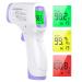 KKmier No Touch Forehead Thermometer for Adults and Kids - 2 in 1 Infrared Digital with Fever Alarm - 2s Instant Reading - 99 Memory Sets - Buy Online on SooperMarket.com