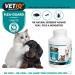 VetIQ Flea Guard Flea Treatment for Dogs & Cats Keeps Fleas Ticks & Mosquitoes Away Natural Flea Treatment With B Vitamins & Garlic Dog & Cat Flea Treatment For Healthy Skin 90 count (Pack of 1) - Buy Online on SooperMarket.com