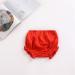 AYIYO Unisex Toddler Diaper Cover 2Pcs Set - Linen Bloomer Shorts for Newborn Baby Girls Boys (2-3 Years) - Red+White - Buy Online on SooperMarket.com