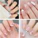 French Nail Stamper Set - Clear Silicone Stamping Jelly with Scraper for DIY Nail Art - Transparent, No Misplacement - Nail Manicure Kit - Buy Online on SooperMarket.com