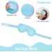 SOIMISS Sky-Blue Sleep Eye Mask | Hot Cold Compress Pack for Puffy Eyes, Headaches, Migraines | Women Men | Sinus & Tension Relief - Buy Online on SooperMarket.com