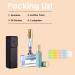 D-LOTUS Travel Perfume Bottle Refillable Genuine Leather Perfume Atomizer Leakproof Mini Pocket Size Travel Cologne Sprayer for Cruise Car Trip Purse Gift 5ml (Blue - L) - Buy Online on SooperMarket.com