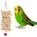 Yorgewd 7 Pack Bird Toys Natural Wood Small Bird Cage Toys Small Parrot Swing Chewing Toys for Budgies Small Parakeets Conures Love Birds Cockatiel Finches - Buy Online on SooperMarket.com