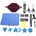 Shop Electric Hair Cutter Set - Clipper Scissors Apron & More | Rechargeable Hair Styling Tools for Perfect Cuts - Buy Online on SooperMarket.com