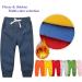 CuteOn Unisex Kids Elastic Waist Cotton Warm Trousers | 1 Year | Dark Blue - Buy Online on SooperMarket.com