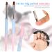 Sliverdew Nail Art Clean Up Brush Set - 2Pcs Round&Angled Professional Brushes for Nail Art Design and Fingernail Cleaning - Buy Online on SooperMarket.com