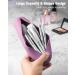 FERYES Travel Makeup Brush Holder L Purple - Portable & Stylish Cosmetic Organizer for Easy Travel - Buy Online on SooperMarket.com
