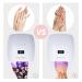 MelodySusie UV Glove for Gel Nail Lamp - Professional UPF50+ UV Protection Gloves - Pastel Rose - Buy Online on SooperMarket.com