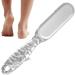 Teksome Pumice Stone Foot File - 2 in 1 Foot Rasp for Cracked Heel - Foot Rasp for Cracked Heel Reduces Calluses & Corns Foot File for Foot Care Wet/Dry Feet Transparent - Buy Online on SooperMarket.com
