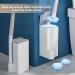 Knadgbft Disposable Toilet Cleaning System Disposable Toilet Flushable Refill Brush Flushable Refills - 60 Refills - Buy Online on SooperMarket.com