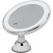 LED Lighted 10x Magnification Suction Cup Makeup Mirror - Portable and Travel-Friendly - Buy Online on SooperMarket.com