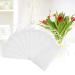 Healifty 20Pcs Exfoliating Mesh Soap Saver Bags - Handmade Bubble Foam Net for Longer-Lasting Soap | White - Buy Online on SooperMarket.com