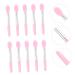 10pcs Lip Mask Spoon & Makeup Brush Set - Lipstick Applicator & Eyeshadow Tool for Flawless Application | Buy Internationally - Buy Online on SooperMarket.com