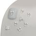 3D Metal Nail Nail Embellishments 20pcs Bowknot Nail Decorations For Individual Styles Nail Embellishments 04 silver