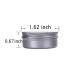 20 Pack 0.5oz Aluminum Tin Jars - Refillable Round Containers for Lip Balm, Cream - 15ml Screw Lid Bottles - Buy Online on SooperMarket.com