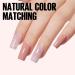 AILLSA Nude Gel Nail Polish 15 ML - Red Nude Color Gel Varnish | Soak Off UV/LED | Autumn & Winter Shade | Salon & Home Use - Buy Online on SooperMarket.com