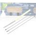 Stainless Steel Ear Tool Set - Long Handle Ear Pick, Scoop, Spoon - Silver Ear Suit Set - Buy Online on SooperMarket.com