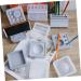 STOBOK 3pcs Pen Holder Mold Phone Stand Resin Mold Pencil Holder Resin Mold White Manual Blush - Buy Online on SooperMarket.com
