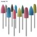 KADS 12X Silicone Nail Drill Bit 3/32 - Cuticle Clean File for Nail Art Manicure - Buy Online on SooperMarket.com