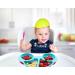 Baby Silicone Placemat Non-Slip Feeding Plate for Toddlers - BPA-Free, FDA Approved, Dishwasher Safe (New Car Blue) - Buy Online on SooperMarket.com