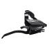 SHIMANO ST-EF500-4 Bicycle Shift/Brake Lever Set - 3 x 7 Speed, EZ-Fire Plus, 4F-Alloy, for V-Brake - Black - ESTEF5004PV7A3