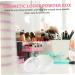 PLAFOPE Box Powder Box Empty Powder Make up Powder Puff Fluffy Puff Case Powder Compact Jar Plastic Pp White - Buy Online on SooperMarket.com