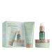 BiossanceSmooth Start Body.Travel SizeSqualane + Enzyme Sugar Body Scrub  Unscented Caffeine Toning Body Cream and 100% Squalane Oil to Exfoliate and Moisturize Dry Skin