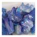 Crystal Cluster Quartz Titanium Aura Flower Natural Stones and Minerals Stone Decoration for Home Home Collections 180-200g