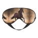 Running Horses Print Ultra-Soft Light-Blocking Eye Mask for Optimal Comfort and Restful Sleep