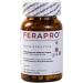 FERAPRO 30MG 100 CAPS | Vegan Iron Supplement | With Vitamin C 175mg Methylcobalamin 1000mcg 5-MTHF 80mcg and Glycine 100mg - Buy Online on SooperMarket.com
