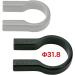 Buy ClickFix Clamps Replacement - Gray 31.8 mm | International Shipping Available - Buy Online on SooperMarket.com