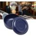 Tmishion Men's Shaving Soap Bowl - Dark Blue Wide-Necked Plastic Foam Cup for Cream Shaving & Grooming Essentials - Buy Online on SooperMarket.com