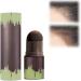 Natural Shade Hairline Powder Magical Fluffy Thin Hair Powder Waterproof Hairline Shadow Powder Stick Quick Hair Repair Stick Filling Thin Hair Instant Hair Volumizing Cover Up Powder (Brown)