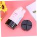 PLAFOPE 1pc Set 4 in 1 Travel Dispenser Cosmetic Travel Containers Travel Cosmetic Containers Leakproof Travel Lotion Bottle Travel Liquid Container Travel Toiletries Empty Bottle Storage medium Black - Buy Online on SooperMarket.com