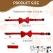 Personalized Cat Collars with Bells - Adjustable Pet Safety Collars for Small Dogs & Cats - 2 Pack in Red & Black - Buy Online on SooperMarket.com