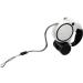 Ultra White Extendable Dog Lead with LED Light & Waste Bag Holder - 5m Retractable Leash for Large Dogs - Reflective & Strong Training Lead for Small, Medium, and Large Dogs - Buy Online on SooperMarket.com