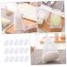 Buy NOLITOY 100 Pcs Soap Bag Foam Net - Mesh Soap Pouch & Saver for Body & Facial - White Shower Loofah - 12x9CM - Perfect for International Shipping - Buy Online on SooperMarket.com