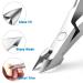 FERYES Cuticle Clipper - Professional Grade Stainless Steel Cuticle Remover Tool - 6mm Jaw - Silver | 1 Piece - Buy Online on SooperMarket.com