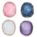 Buy 2 Pcs Eyeshadow Mixing Resin Palette - Nail Art & Makeup Mixing Tray for Manicure & Nail Polish - Perfect for Gel & Eyeshadow Mixing - Buy Online on SooperMarket.com