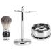 Professional 3-in-1 Shaving Set for Men - Razor Brush & Holder | Perfect Gift for Father's Day & Birthdays - Buy Online on SooperMarket.com
