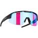Bliz Matrix Small Nordic Light sports glasses matt black/violet blue