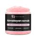 Himalayan Salt Scrub Body Exfoliator with Aloe Vera | All Natural Pink Himalayan Body Scrub & Moisturizer for Women & Men | Exfoliating Body Scrub Removes Blackheads, Acne & Dead Skin
