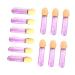 Baluue 100pcs Women Eyeshadow Brush Eyes Makeup Make up Sponges for Face Beauty Sponge Violet