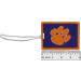 Siskiyou NCAA Clemson Tigers Vinyl Luggage Tag 2pk - Orange - One Size - Buy Online on SooperMarket.com