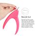 Dr.nail Acrylic Nail Clipper - Professional False Nails Cutter and Trimmer - Pink - Buy Online on SooperMarket.com